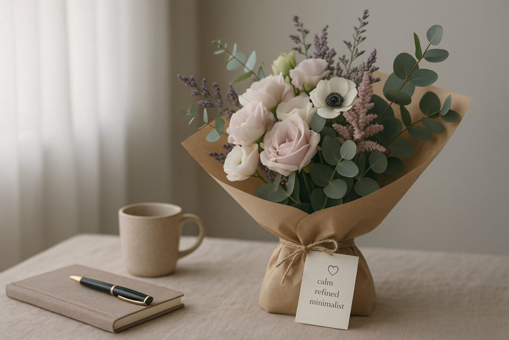 Buchetul de flori și personalitatea introvertită: ce se potrivește?