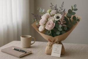 Buchetul de flori și personalitatea introvertită: ce se potrivește?