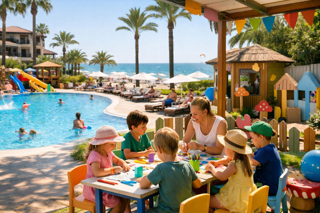 Hoteluri din Side cu cluburi pentru copii și programe în limba engleză