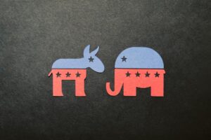 Photo financing political parties