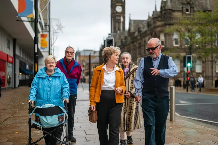 Photo aging population